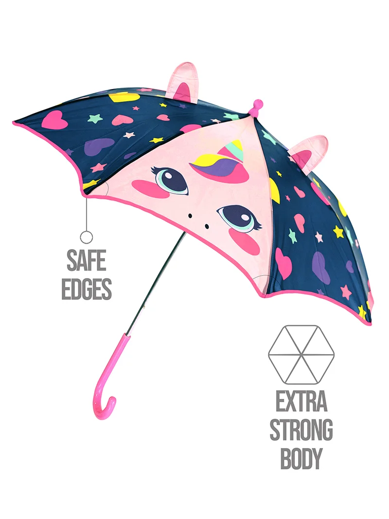 Denokids Unicorn Girl Umbrella